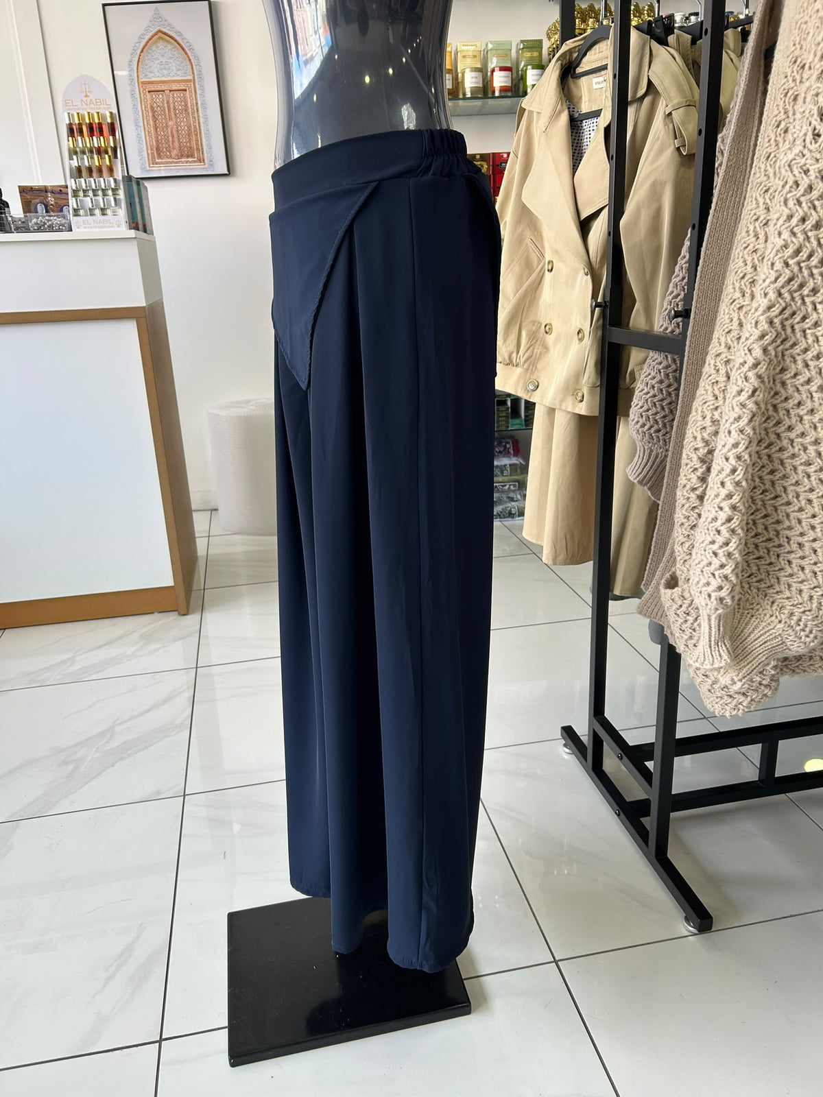 Pantalon fluide - Bleu Marine