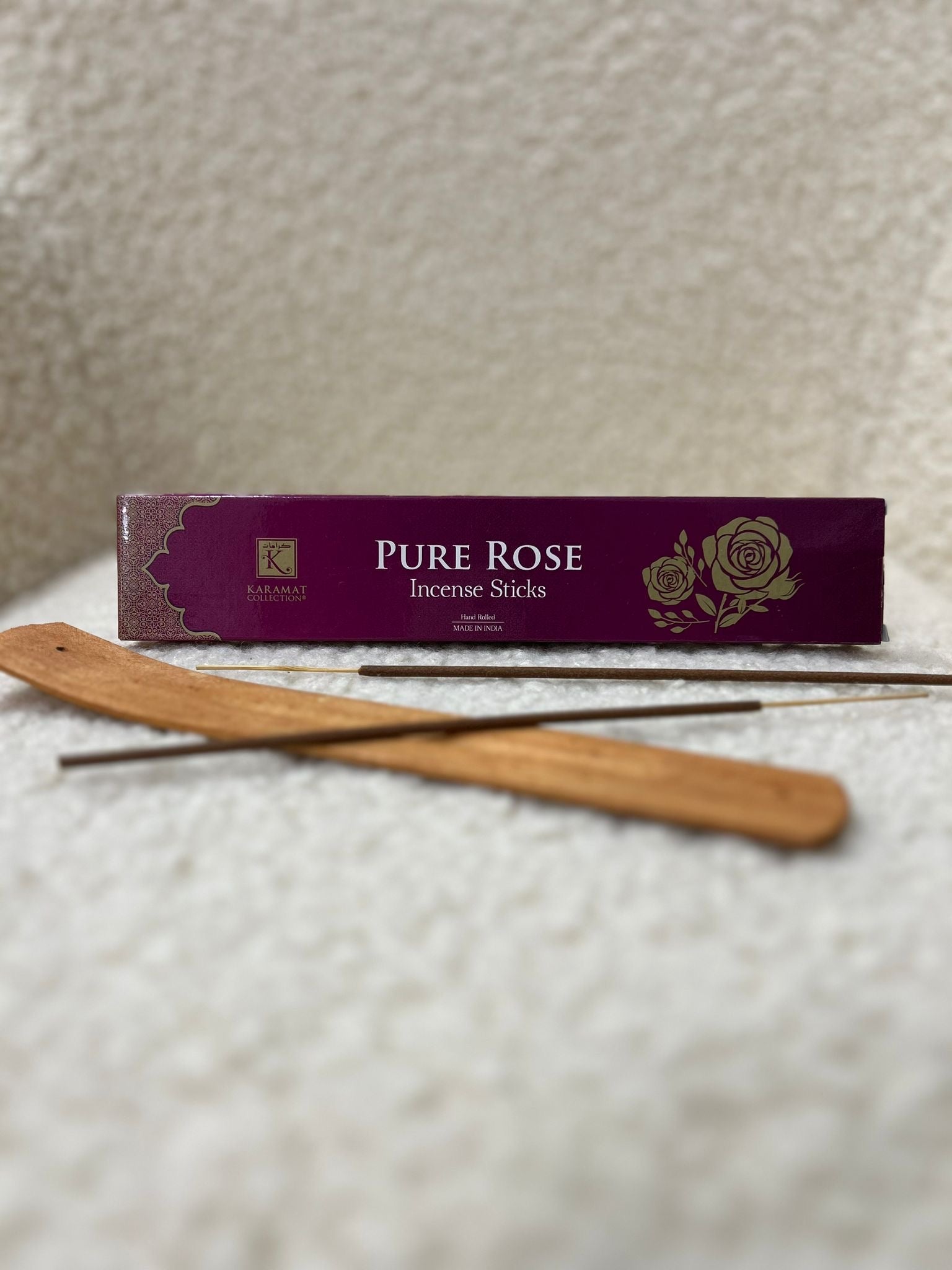 Bâtonnets d'Encens Pure Rose - Karamat Collection