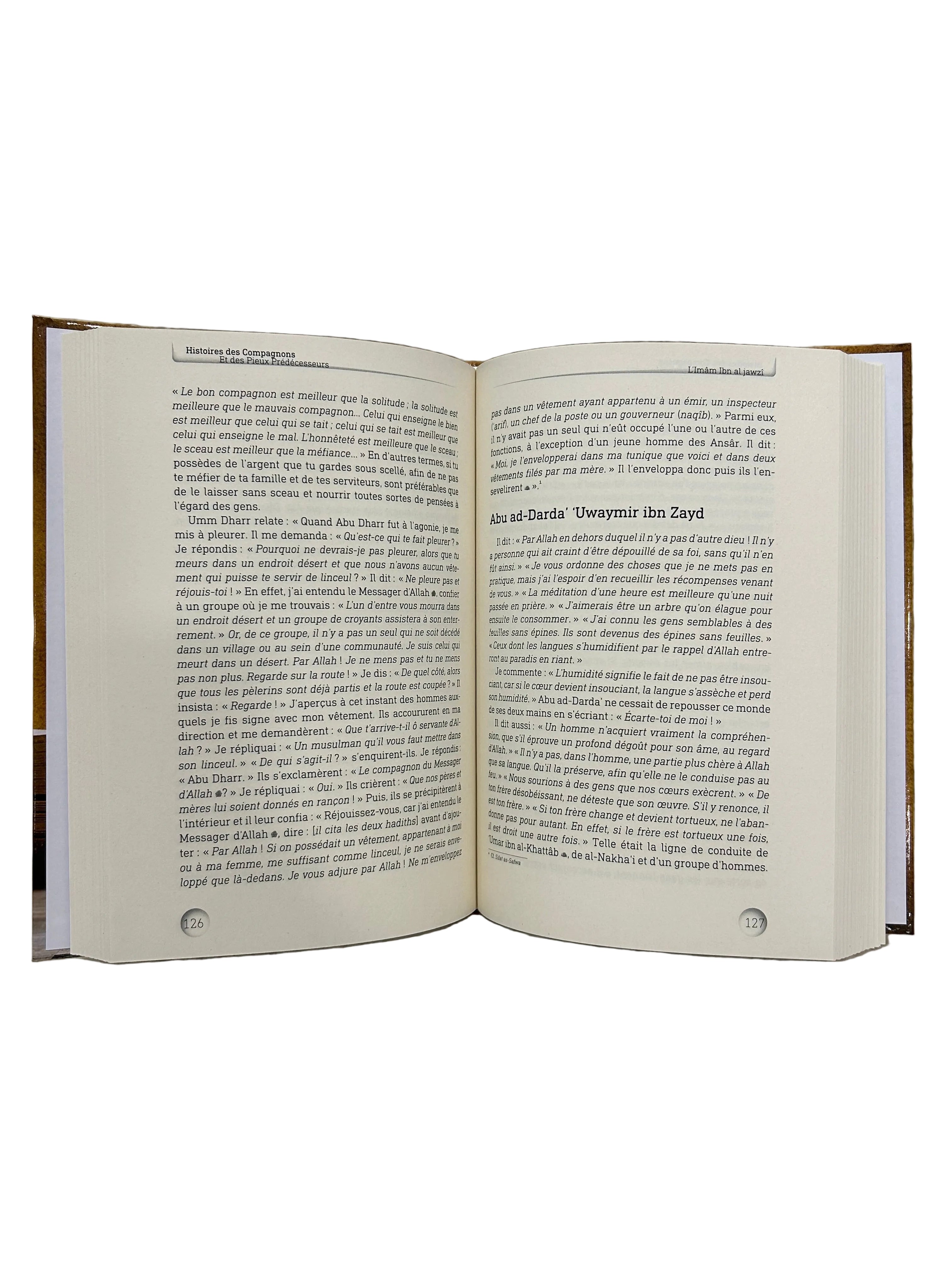 Histoires des Compagnons et des Pieux Prédécesseurs - Ibn Al-Jawzi - Dar Al Muslim