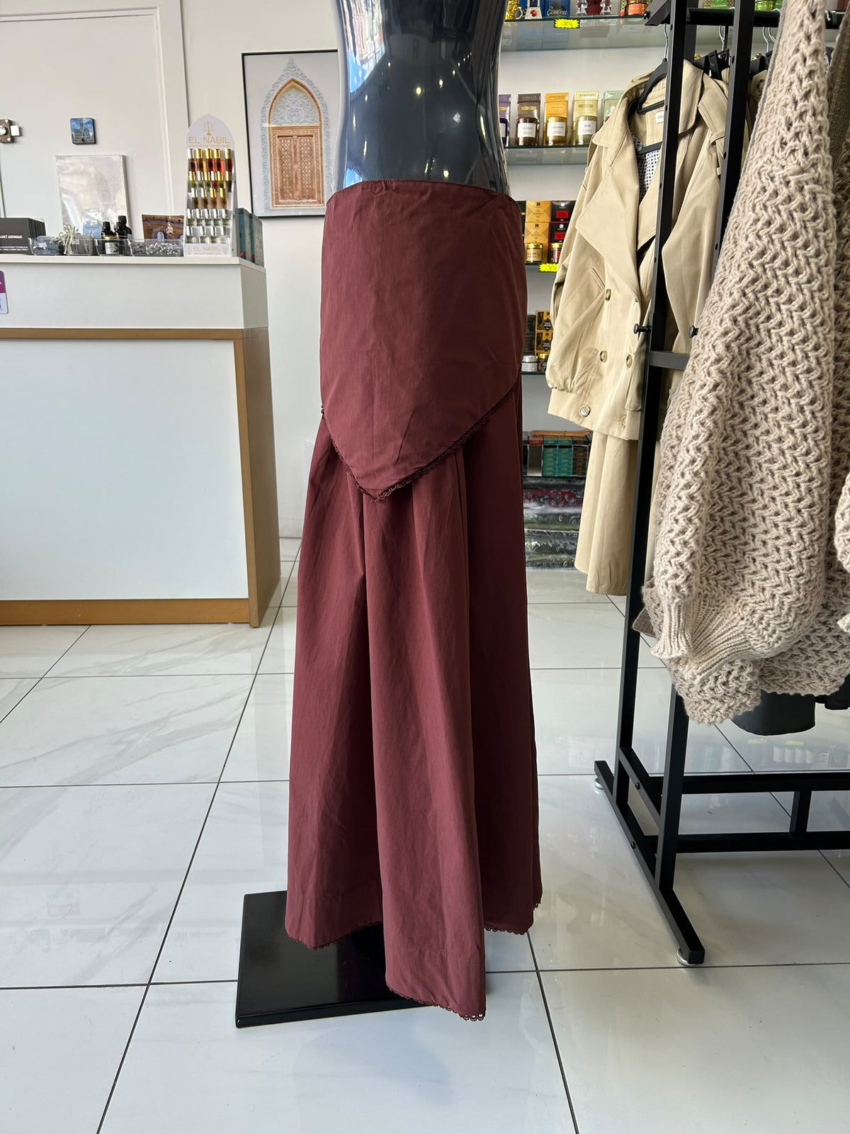 Jupe - Rouge Bordeaux