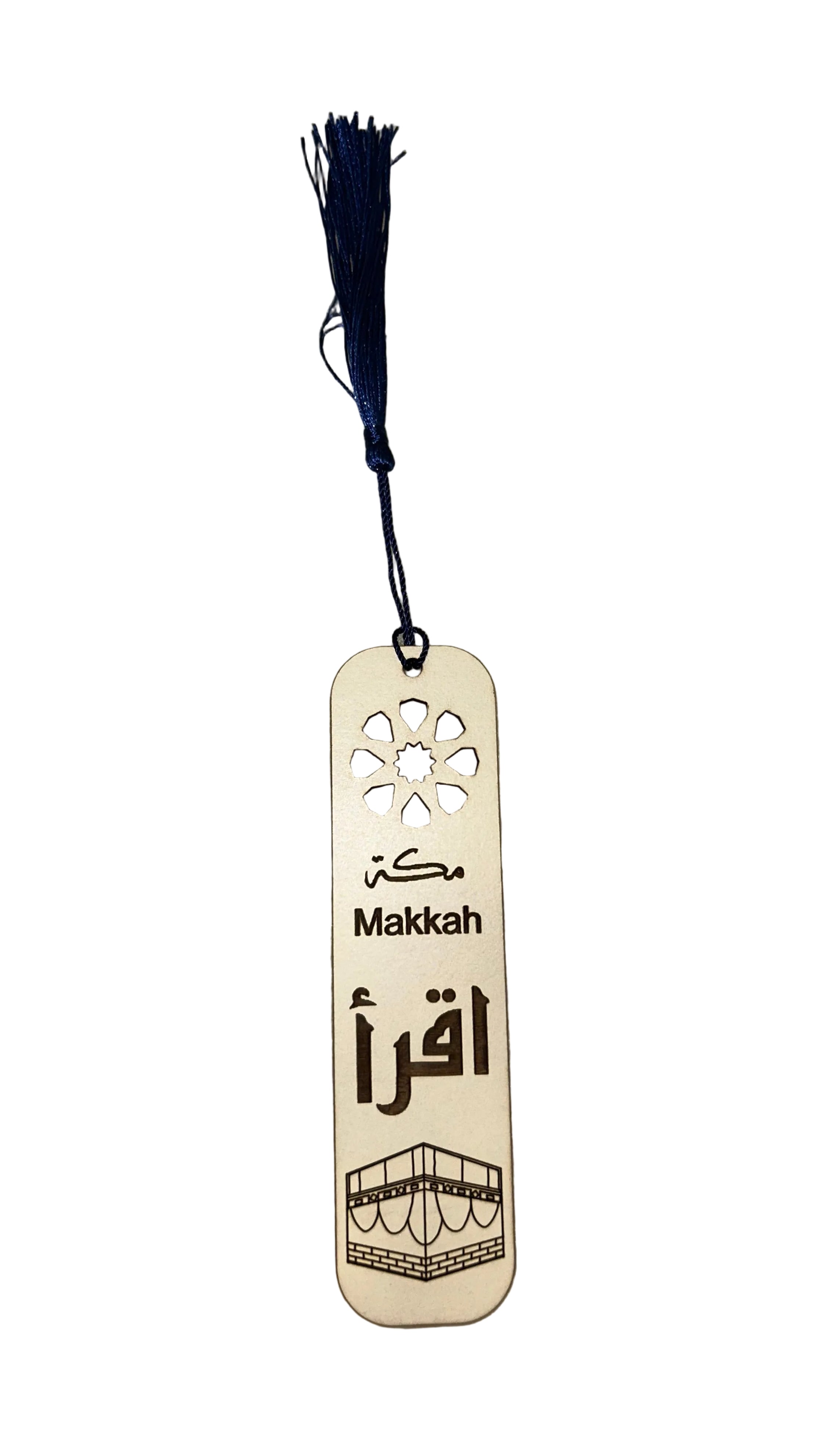 Marque page en bois - Makkah
