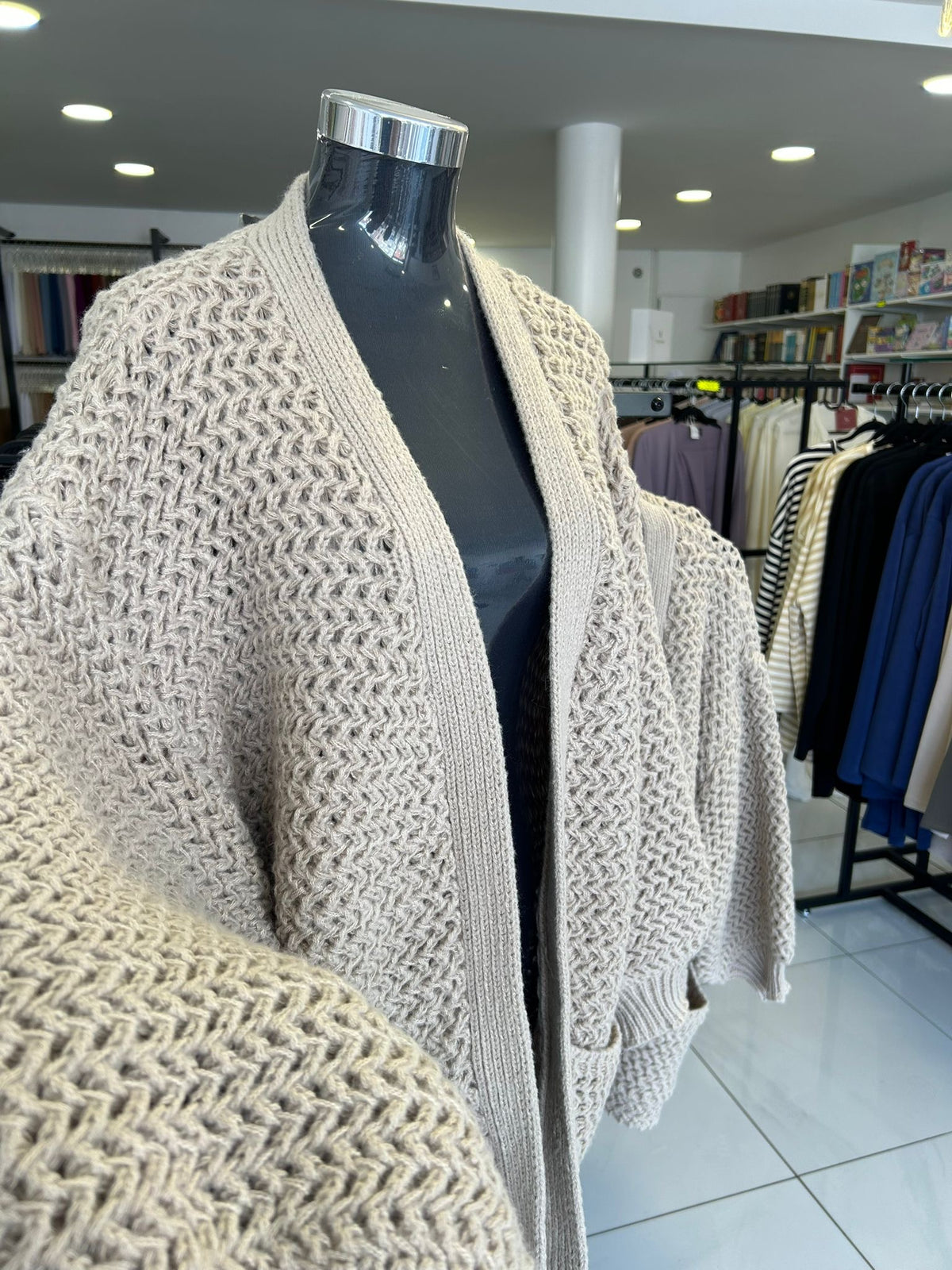 Gilet en maille - Beige