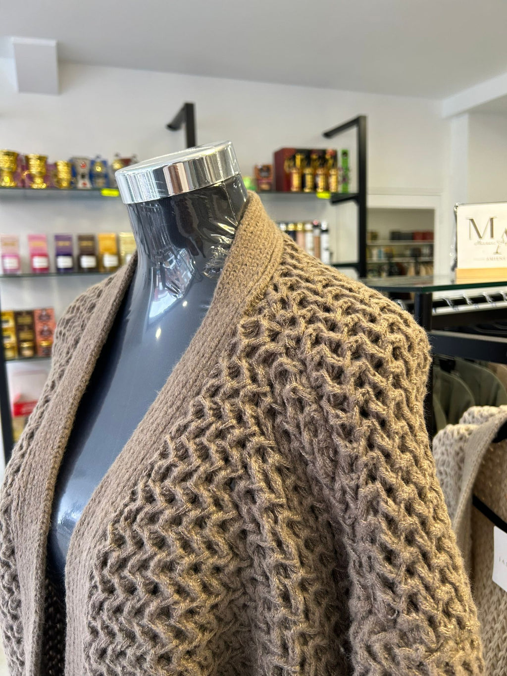 Gilet en maille - Café