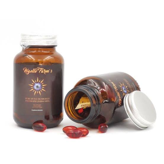 Gélules d’huile de nigelle d’Ethiopie Habachiya – Nigelle Farm’s